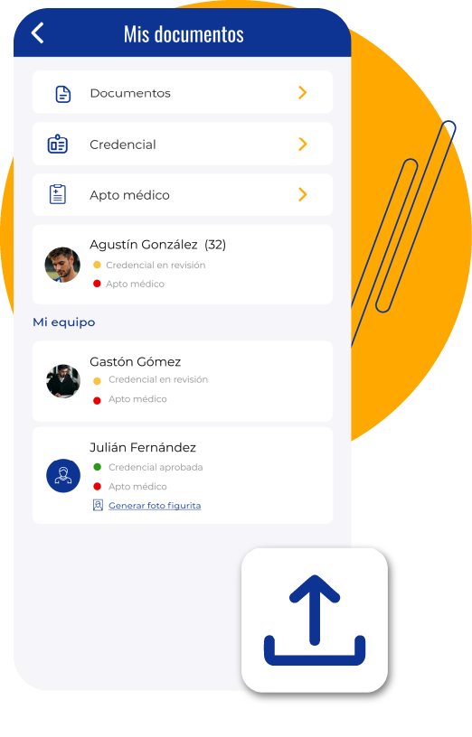 Documentos del equipo y plantel